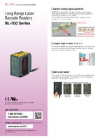 BL-700 Series Long Range Laser Barcode Reader Catalogue