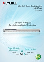 SJ-E Series Ultra High Speed Sensing Ionizer Hybrid Type Catalogue