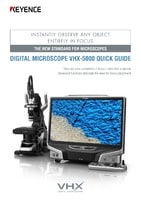 VHX-5000 Series Digital Microscope Quick Guide