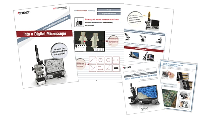 VHX-5000 Series Replace metallurgical microscopes now being used with digital microscopes! (English)