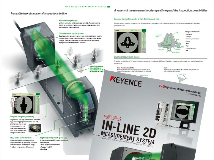 TM-3000 Series High-speed 2D Measurement Sensor Catalogue (English)