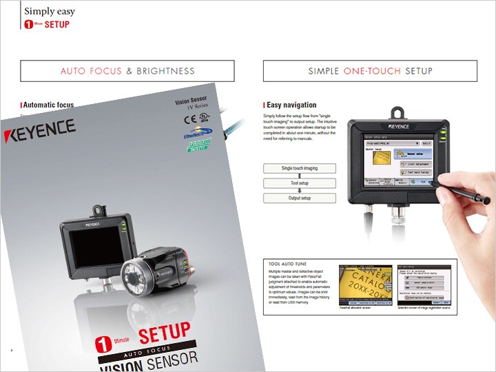 IV Series Vision Sensor Catalogue (English)