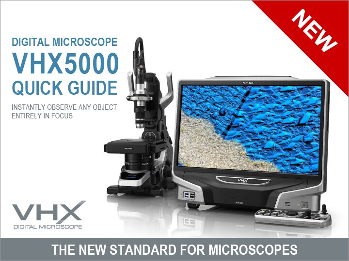 VHX-5000 Series Digital Microscope catalogue (English)