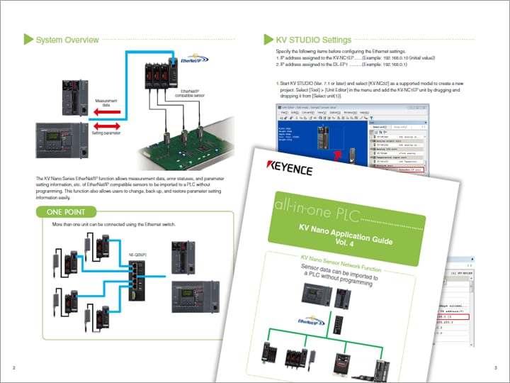 Application example of all-in-one PLC KV Nano Vol.4 (English)