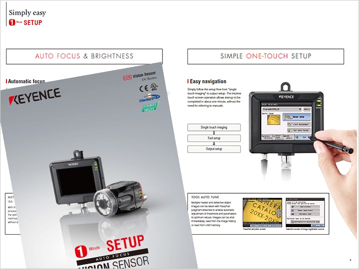 IV Series Vision Sensor Catalog (English)