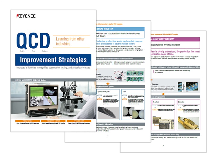 Improvement plan of QCD in other companies Vol. 1 The point is streamlining magnified observation and analysis inspection (English)