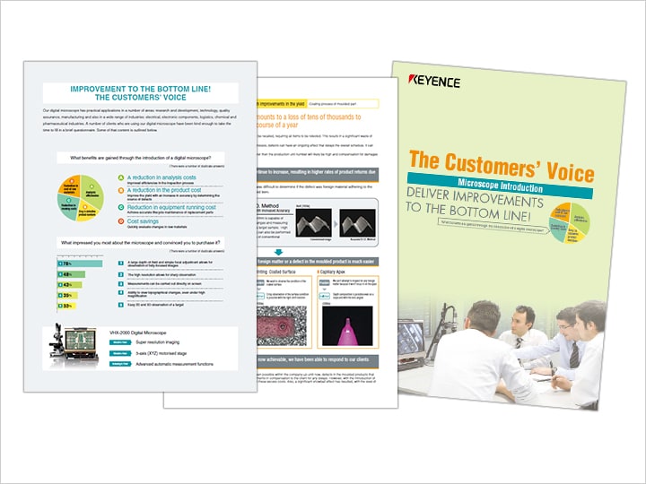 Customer's Voice: "Introduction of Microscope has improved earnings!" (English)