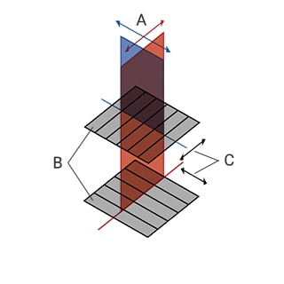 Crossed Nicol prisms