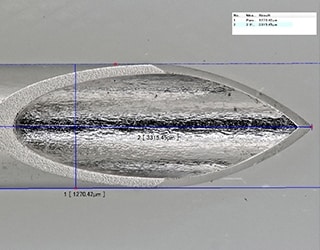 The various tools enable 2D measurement with easy operations.