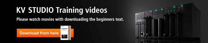 KV STUDIO Training Videos, Please watch movies with downloading the beginners text.[Download from here.]