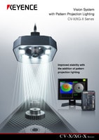 CV-X/XG-X Series Vision System with Pattern Projection Lighting Catalogue