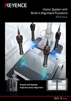 XG-X Series Vision System with Built-in Alignment Functions Catalogue
