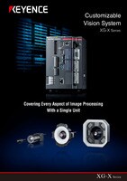 Customizable Vision System Xg X Series Keyence Singapore