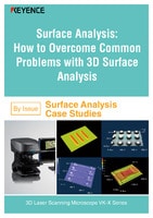 VK-X Series By Issue Surface Analysis Case Studies