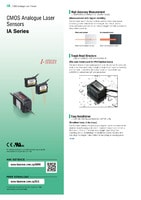 IA Series CMOS Analogue Laser Sensor Catalogue