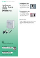 EX-500 Series Inductive Gauging Sensor Catalogue