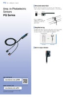 PQ Series Amp.-in-Photoelectric Sensors Catalogue