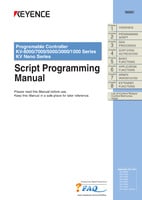 KV-8000/7000/5000/3000/1000/KV Nano Series Script Programming Manual