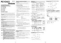 KV-8000/7000 Series Extension Unit [KV-XH04ML/XH16ML/XLE02/XL202/XL402] Instruction Manual