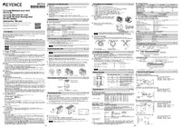 KV-CL20/KV-RC Series Instruction Manual