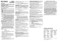 KV-X550/KV-X530/KV-X520/KV-X500 Instruction Manual