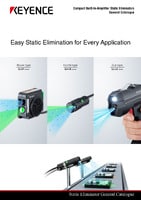 Compact Built-In-Amplifier Static Eliminators General Catalogue