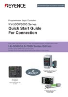 KV-5000/3000 LK-G/LS Connection Quick Start Guide