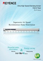 SJ-E Series Ultra High Speed Sensing Ioniser Hybrid Type Catalogue