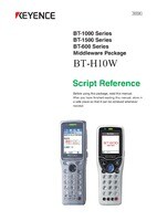 BT-H10W Script reference Manual (English)