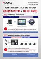 More Convenient Solutions Based On VISION SYSTEM + TOUCH PANEL