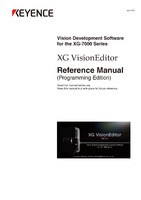 XG-7000 Series XG VisionEditor Reference Manual Setup