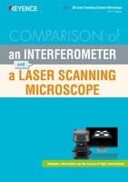 COMPARISON of an INTERFEROMETER and a LASER SCANNING MICROSCOPE