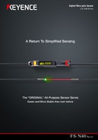 FS-N40 Series Digital Fibre Optic Sensors Catalogue