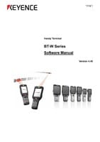 BT-W Series Software Manual Ver.4.40