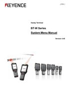 BT-W Series System Menu Manual Ver.4.40