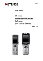 BT Series Communication Library Reference [File Communication] Ver.4.40