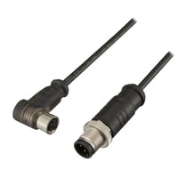 OP-89133 - M8 3-pin Cable for built-in amplifier connector / Cable for amplifier relay connector With LED (PNP only) 10 m