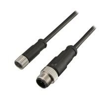 OP-89134 - M8 3-pin Cable for built-in amplifier connector / Cable for amplifier relay connector Oil-resistant 2 m