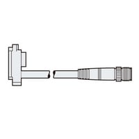 SL-VPC03NM - Main Unit Connection Cable, for Relay, Main Unit Plug on One Side and M14 on the Other Side, 0.3-m, NPN