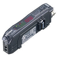 FS-N12CP - Fibre Amplifier, M8 Connector Type, Expansion Unit, PNP