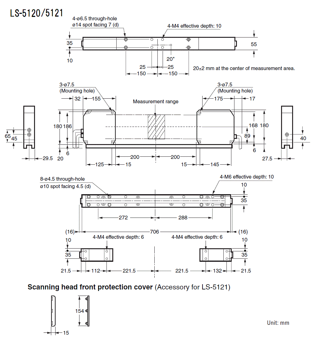 LS-5120 Dimension