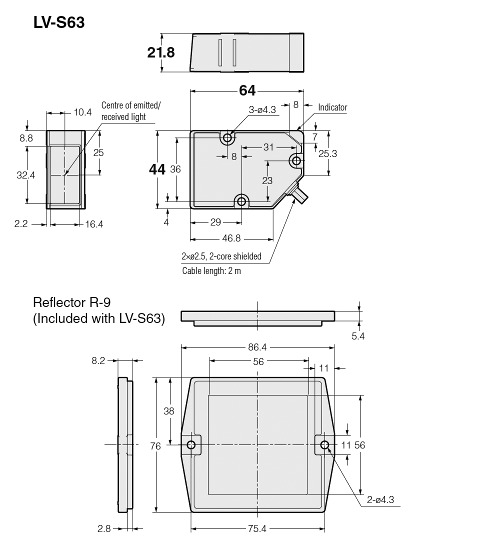 LV-S63_01 Dimension