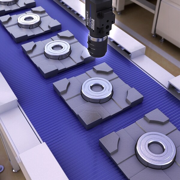 Detection of subtle dents/burrs on bearings